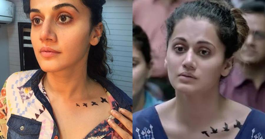 Taapsee Pannu reveals the meaning of her Pink movie tattoo | Galatta