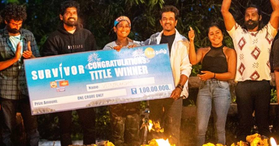 Tamil survivor winner