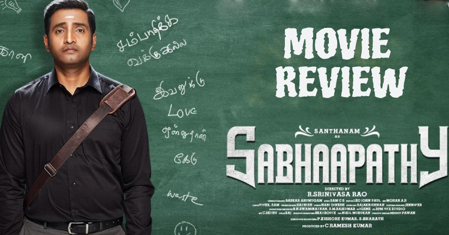 Sabhaapathy Movie Review in English