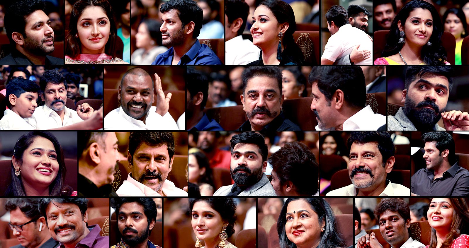 Galatta Nakshathra Awards Candid Photos